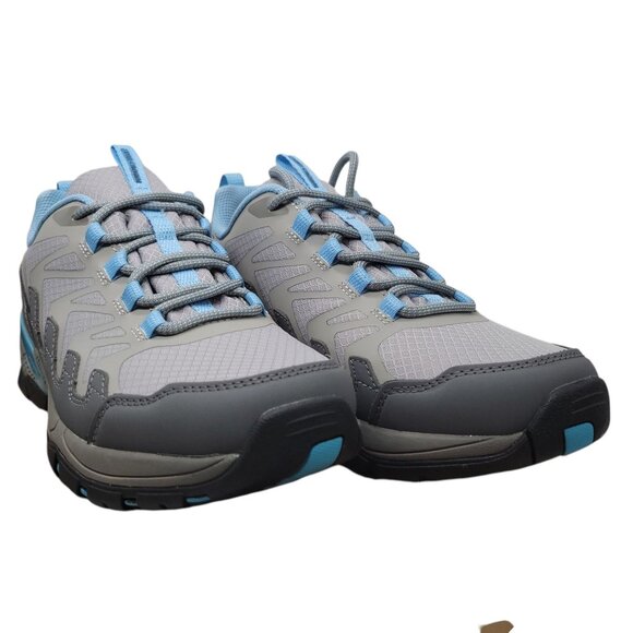 Waterproof Lightweight Hiking Shoes Grey & Blue US 8.5/EU 40 Camel Outdoor Trekk - Picture 3 of 10